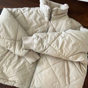 American Eagle Reversible Puffy Coat